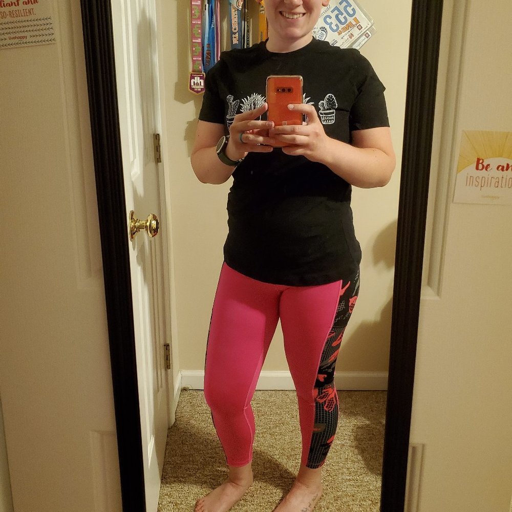 Lularoe Brave Ankle Fitness Leggings, Size Medium